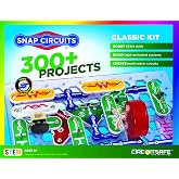 SNAP CIRCUITS Classic SC-300 STEM Electronics Kit, 300+ Projects, Ages 8+ | Explore 300+ hands-on electronics projects with easy snap-together parts and a full-color project manual