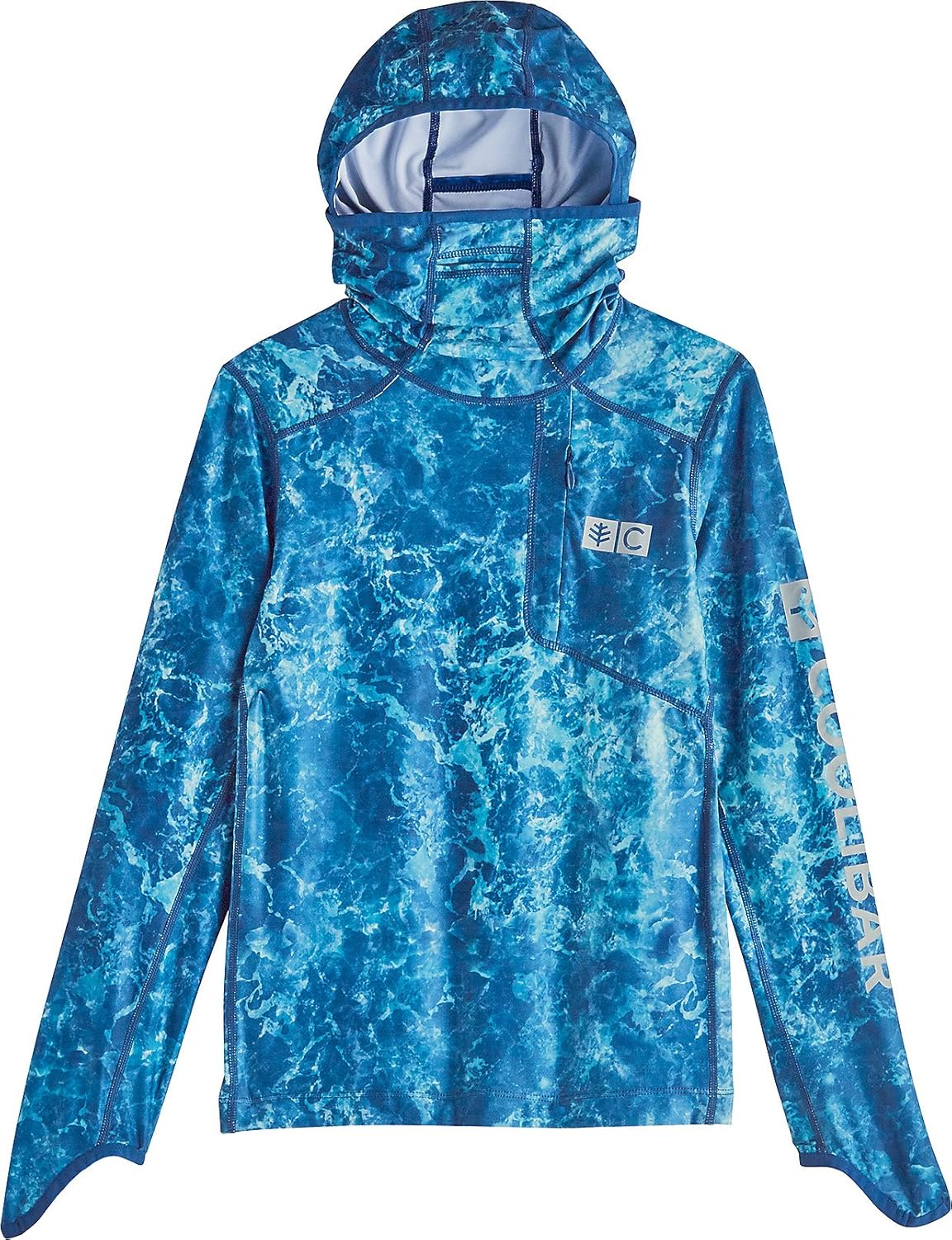 Coolibar UPF 50+ Kids' Andros Fishing Hoodie - Sun Protective: Clothing