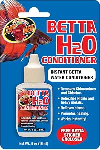 Acondicionador De Agua Zoo Med Betta H2O - 0.5 Oz