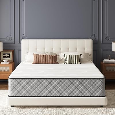 Matoresu 25cm Double Hybrid Mattress Cooling Gel Memory Foam Innerspring Medium