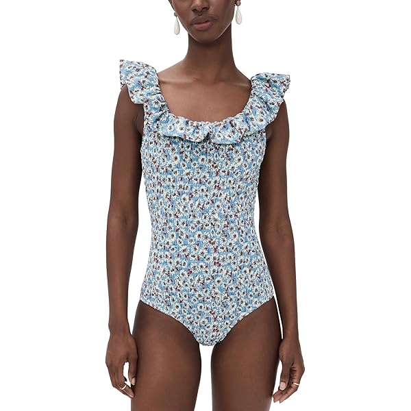 Sea Women's Neci Gingham One Piece, Multi, XXS at Amazon