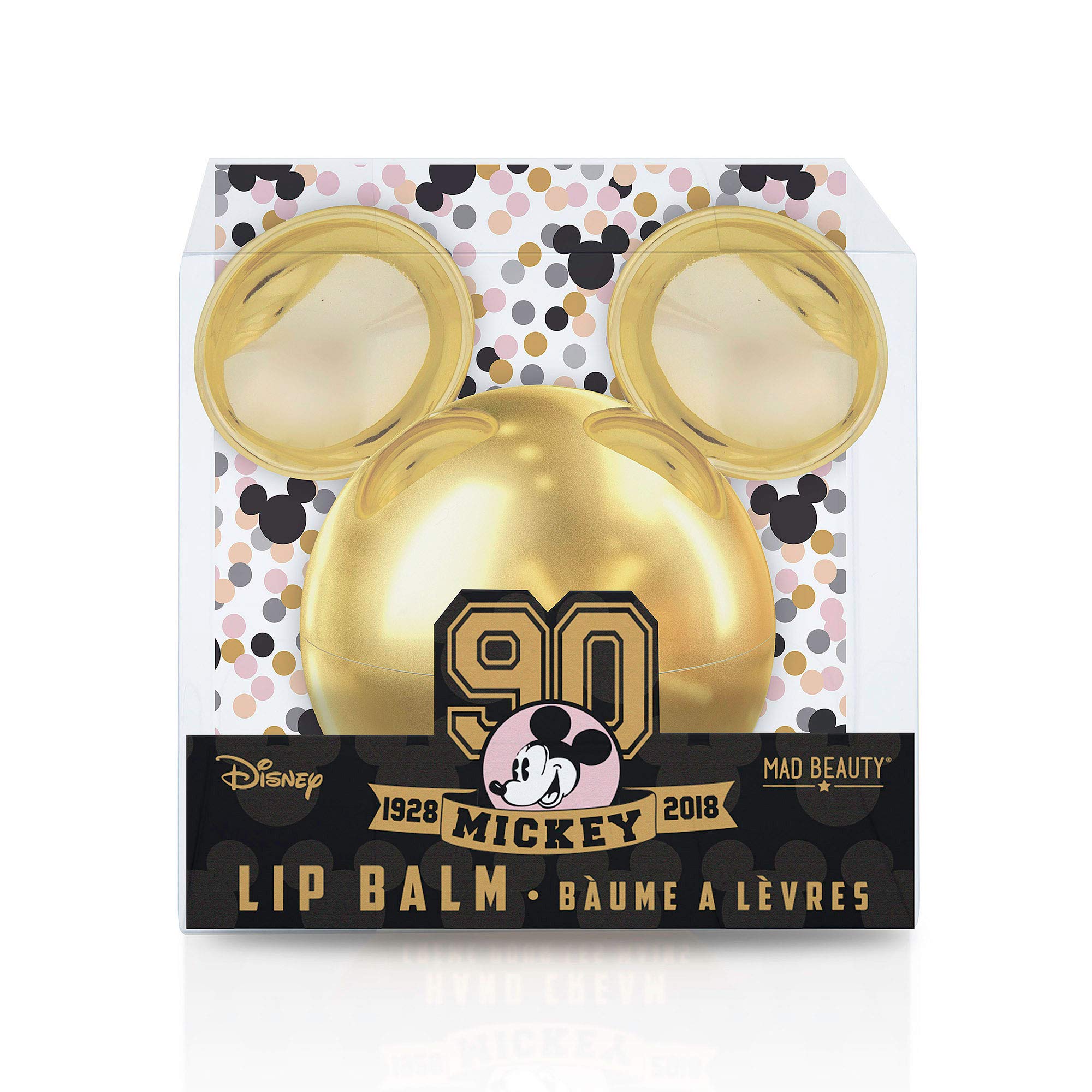 Mad Beauty Mickey's 90th Lip Balm Gold, 0.0449 kg