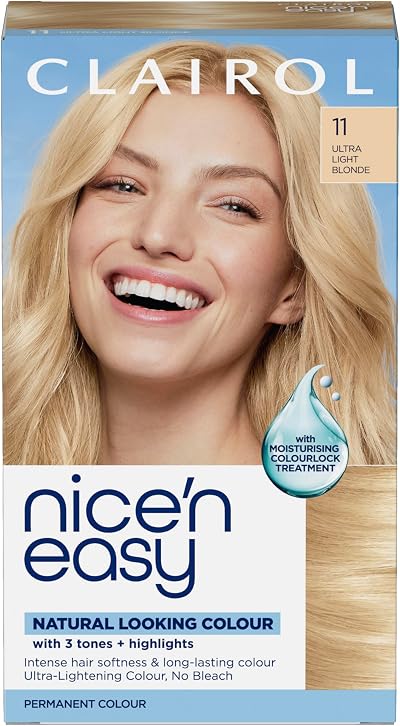 Clairol Nice'n Easy Creme Crème Hair Dye Natural Ultra Light Blonde 11