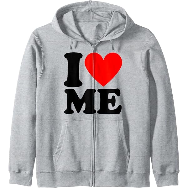 Amazon.com: I Love Me Zip Hoodie : Clothing, Shoes & Jewelry
