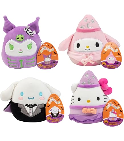 Amazon.com: Squishmallows 2024 Easter Disney and Sanrio Squad