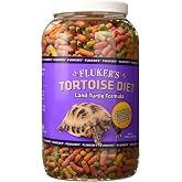 Fluker's Tortoise Diet, Large Pellet Food, Land Turtle Formula, 3.5 lbs.