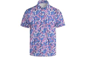 Men's Fun Golf Polo Shirts Golf Funny Short Sleeve Polo Shirt Funny Polo Shirts for Men Slim Fit