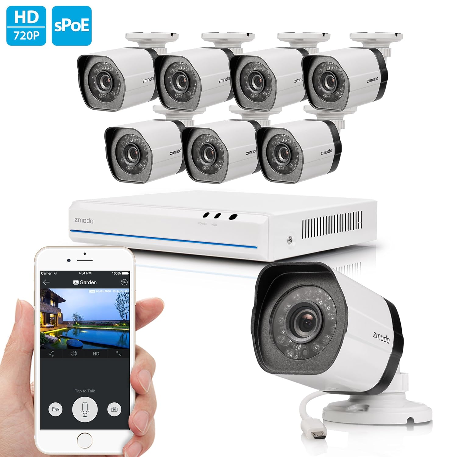 8 CH NVR CCTV Systems for sale in Trinidad CSTT