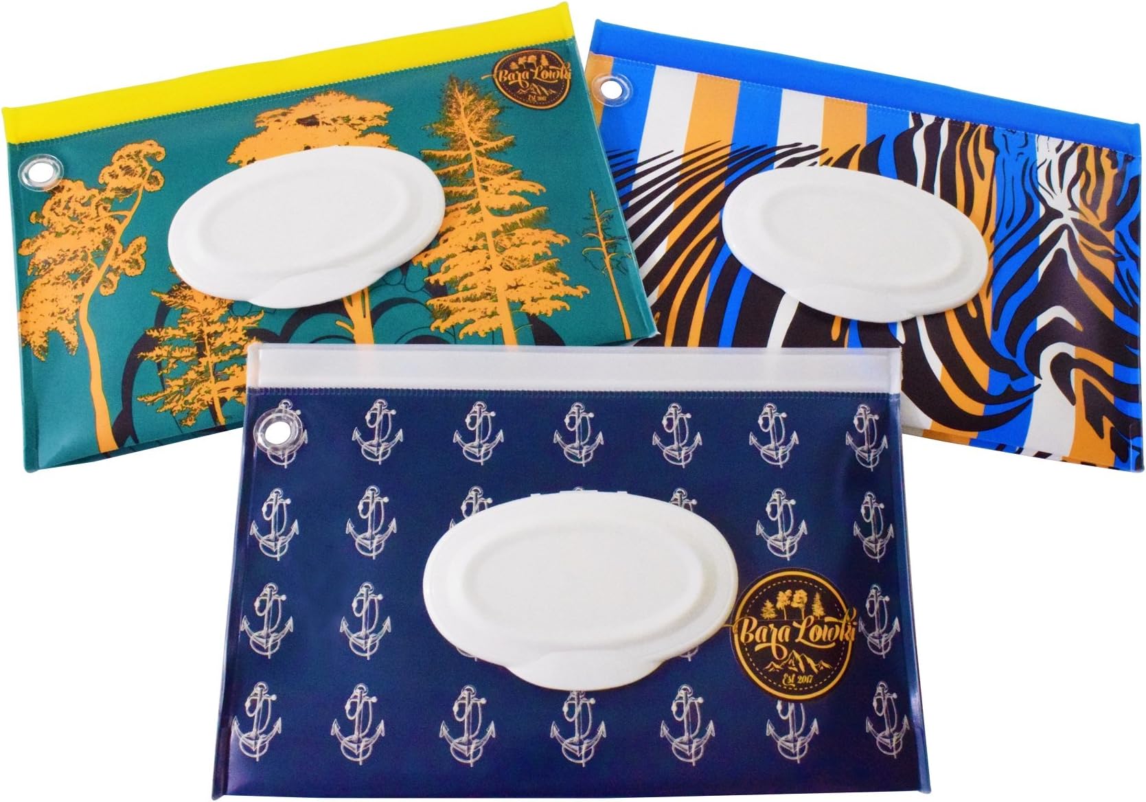 3 Pack | Wet Wipe Dispenser Case from Bara Lowki