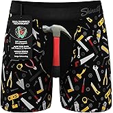 Shinesty Ball Hammock Boxer Brief - Pouch Underwear For Men with Fly