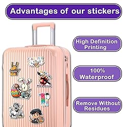 WESILY Pack 50 PCS Drawing Art Painting Stickers
