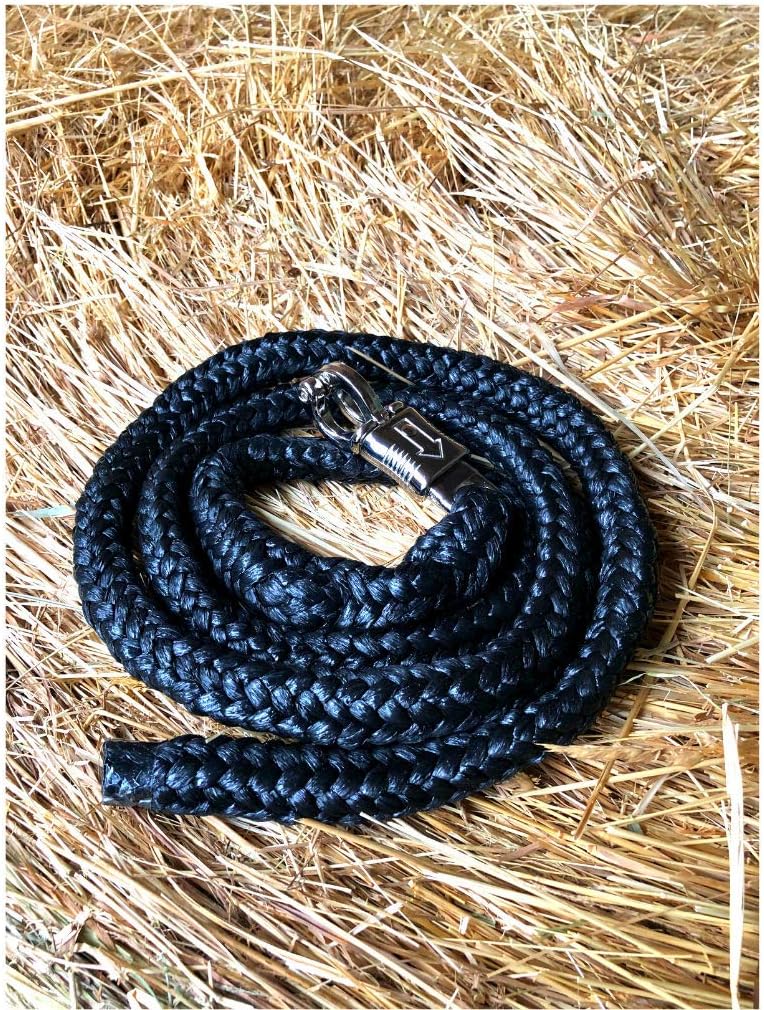 Lead Rope with Panic Hook, black, 1.6 m - Image 3