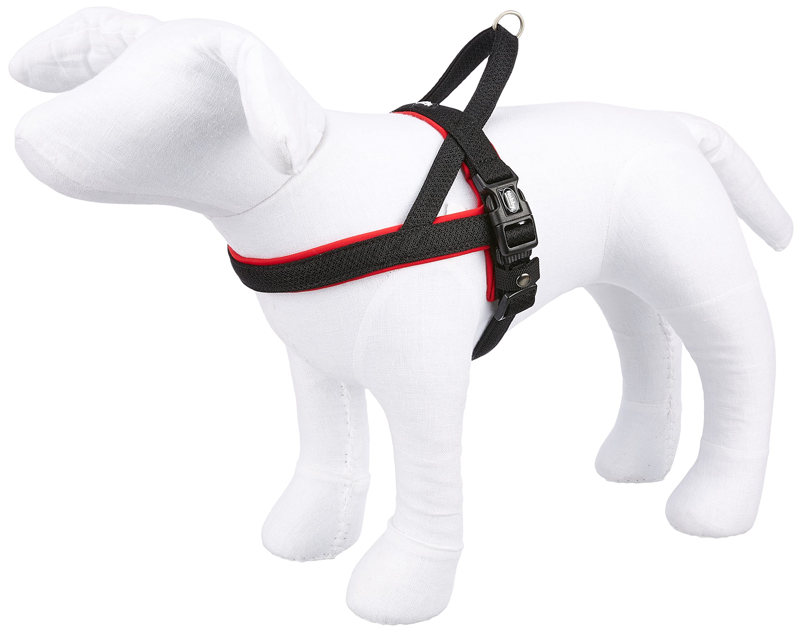 Nobby Preno Mesh Norwegian Harness, 38 - 50 cm+36 cm/20 - 25 mm, Red