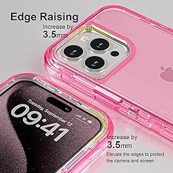 Follaroma for iPhone 15 Pro Max Case, Heavy Duty