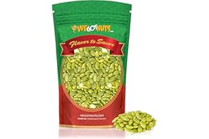 We Got Nuts Pumpkin Seeds Healthy Snacks 5Lbs (80oz) Bag | Raw Pepitas No Preservatives Added, 100% Natural With No Shell | For Baking, Salad Toppings, Cereal, Roasting | Low Calorie Nuts,