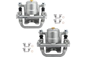 MAYASAF 19B2792 19B2793 Rear Brake Caliper Set Rear Left+Right Side with Hardware for Nissan 2004-2009 Quest/2003-2007 Murano/2003-2005 350Z, 2003-2005 Infiniti G35