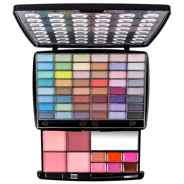 SHANY GLAMOUR GIRL MAKEUP KIT EYESHADOW BEAUTY PALETTE WITH EYE SHADOWS, BLUSHES, LIPSTICK LIP-GLOSS, MAKE UP MIRROR, COSMETICS APPLICATORS, PREMIUM GIFT PACKAGING – GLAMOUR