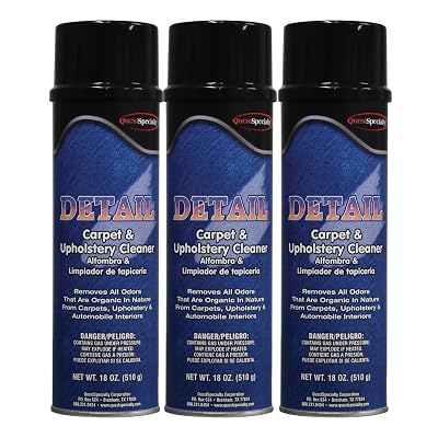 Quest 2045 DETAIL Carpet & Upholstery Cleaner (3 Pack)