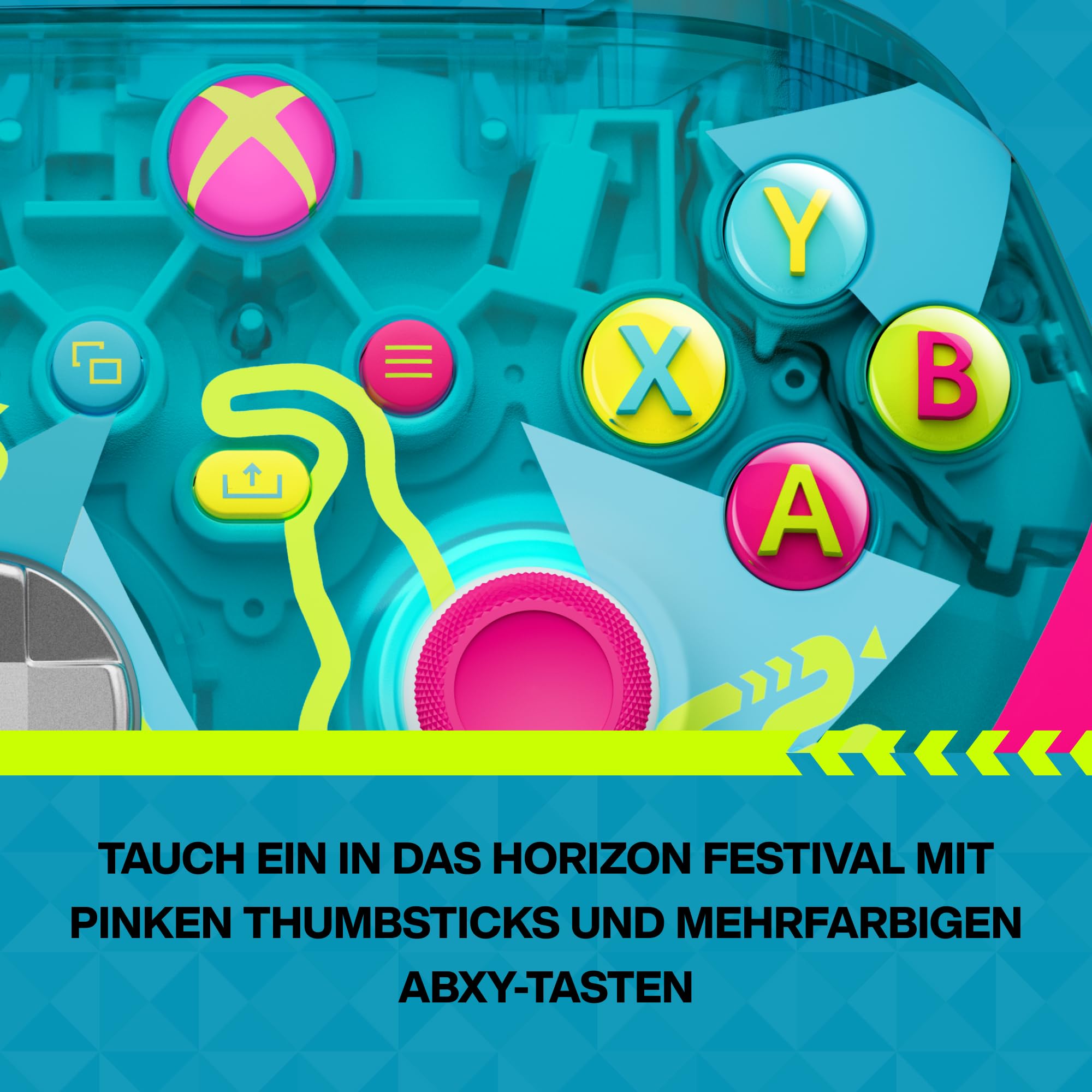 Xbox Wireless Controller – Forza Horizon 6 Limited Edition Series X|S, One, PCs und cloudfähige Geräte 5