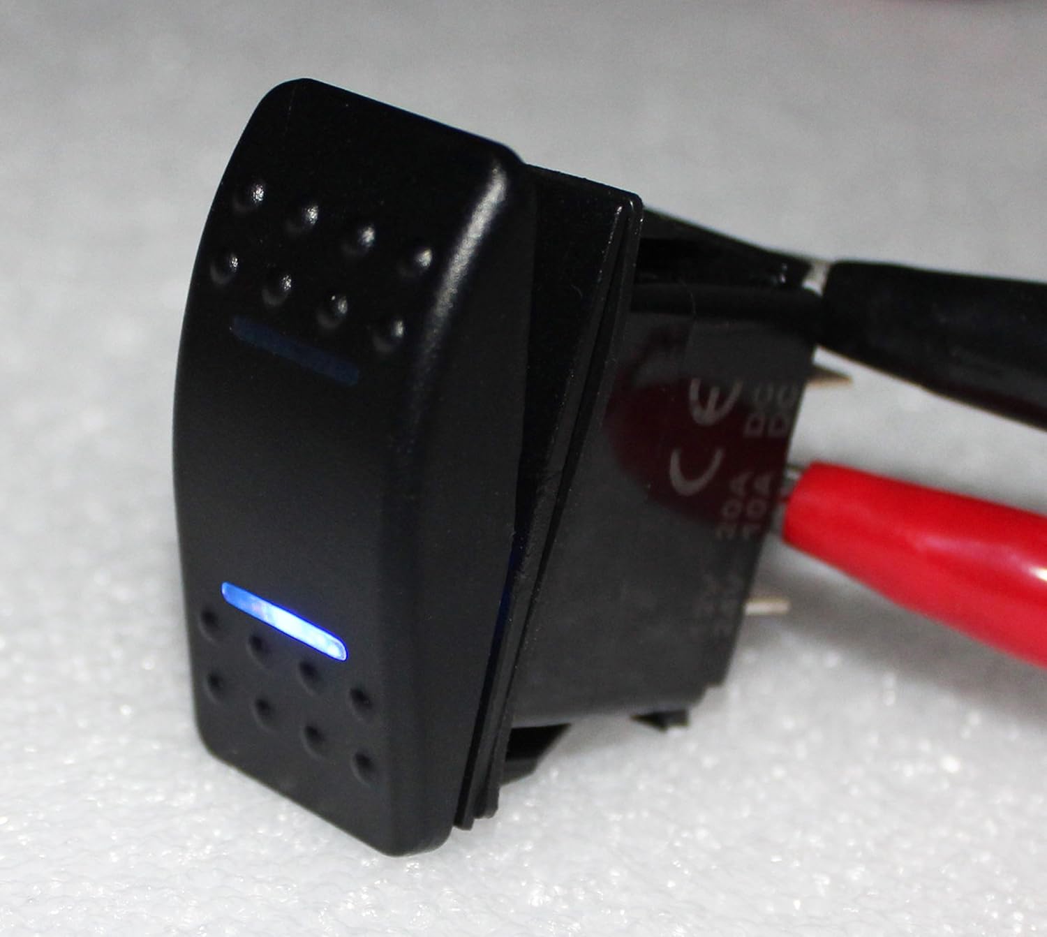 Bandc Marine Boat Car 7 Pins 2 Light Blue Led On-off-on Rocker Switch Dpdt Waterproof 12v 24v: Sports & Outdoors