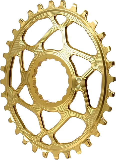 spiderless crankset