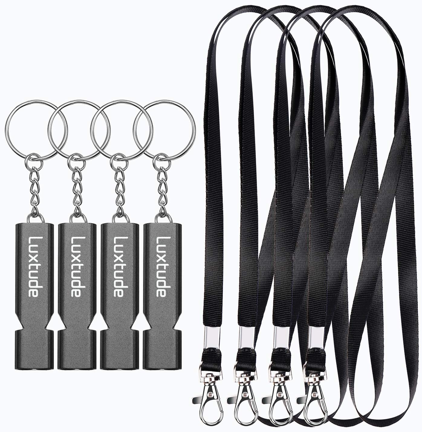 Dimension 9 Laser Engraved Anodized Daisy Metal Safety/Survival Whistle