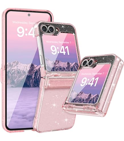 Amazon.com: Szakdws Sparkle Case for Samsung Galaxy Z Flip 6 5G