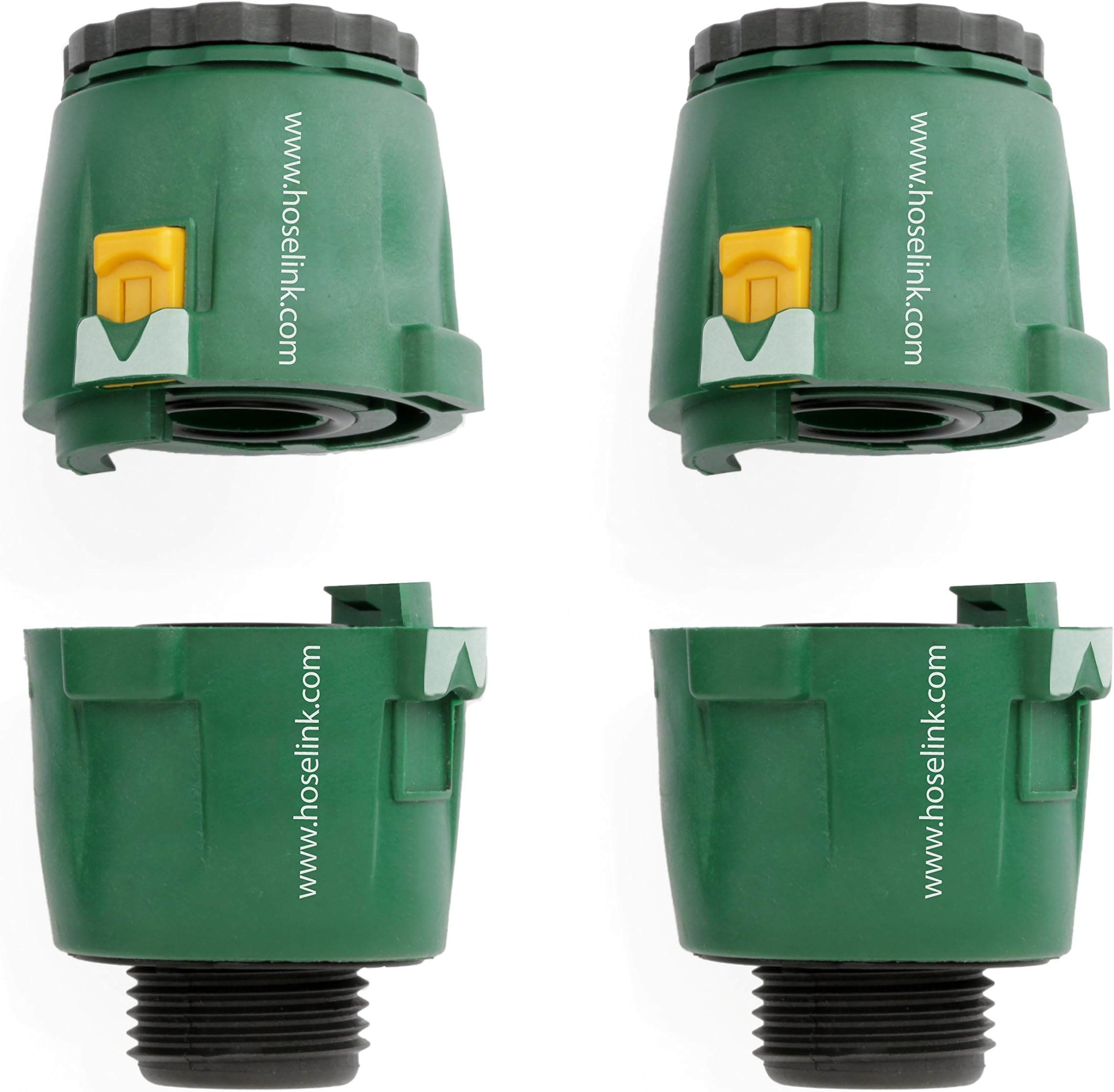 HOSELINK Garden Hose Connector Starter Kit – Leak Free, Easy to Use Quick Connects