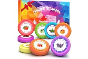 Shower Steamers Aromatherapy - sanyi Birthday Gifts for Women, Stocking Stuffers White Elephant Christmas Gifts for Adults Teen Girls, Shower Bombs with Natural Essential Oils Self Care
