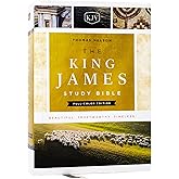 KJV, The King James Study Bible, Full-Color Edition, Cloth-bound Hardcover, Red Letter: KJV Holy Bible