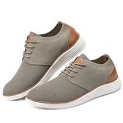 VILOCY Men's Fashion Dress Sneakers Casual Walking