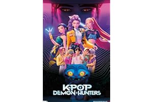 TRENDS INTERNATIONAL Netflix KPop Demon Hunters (2025) - Group Wall Poster, 34L" x 22.4W", Unframed Version