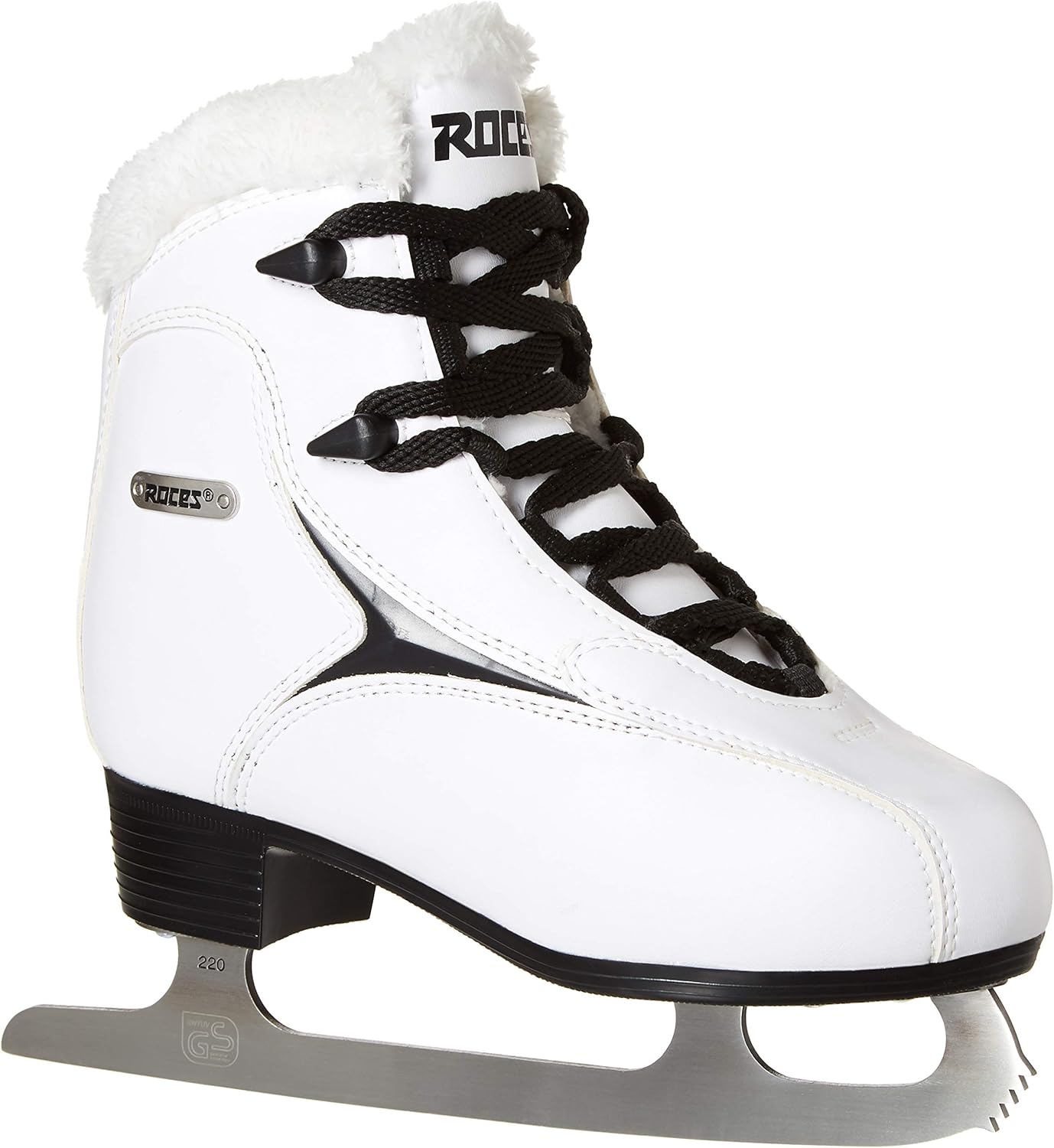 Roces Women's RFG Glamour Fur Figure Ice Skate Superior