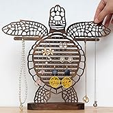Tnstbiee Jewelry Organizer Stand Display - Unique Turtle Design for Earrings, Necklaces, and Bracelets - Wall Mountable - Great Gift Idea - Cute Home Decor