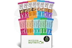 MISSION NUTRITION Munk Pack Keto Bars, Granola and Nut & Seed Bars – Low Carb, Gluten-Free, Grain-Free, Plant Based – Keto Snack Box