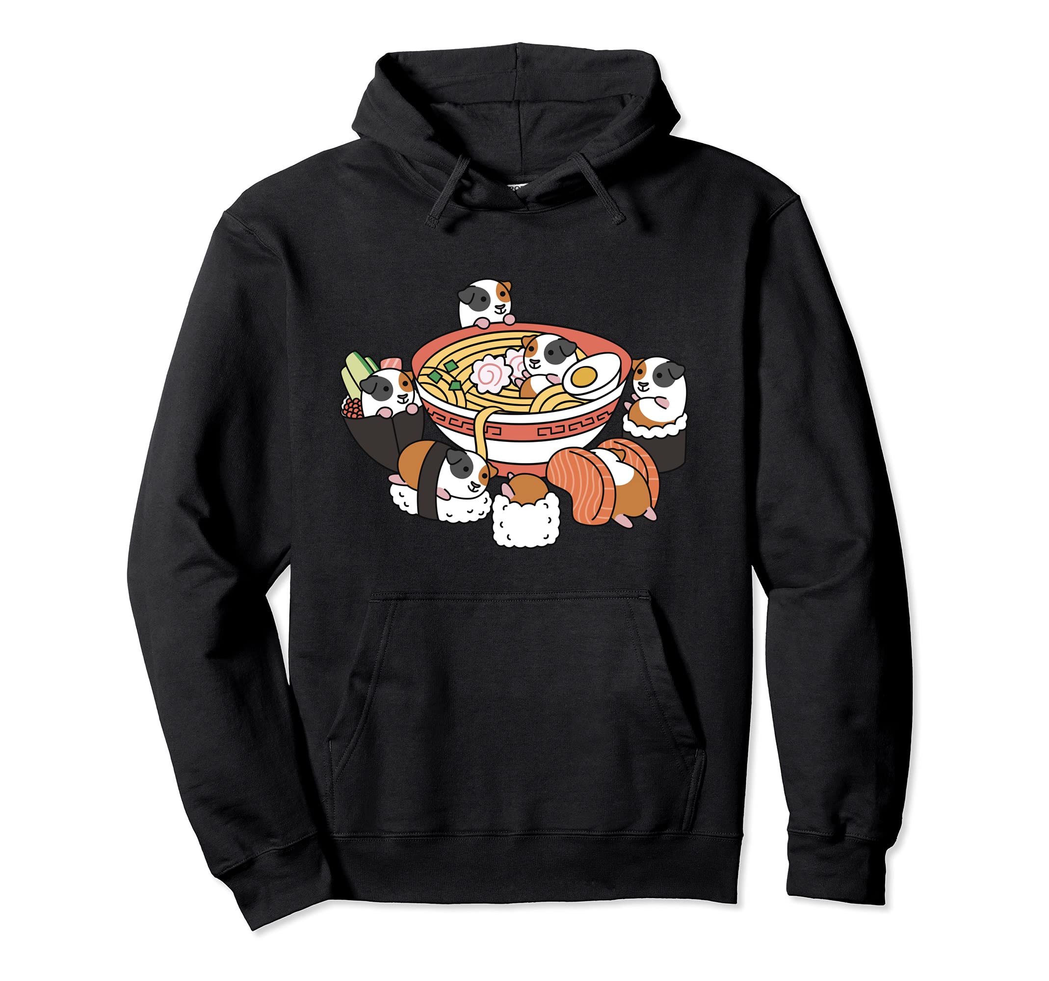 Ramen Sushi Guinea Pig Pet Pullover Hoodie