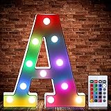 LED Letters Numbers Lights 26 Alphabet 0-9 Numbers