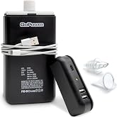 GoPong Power Bank Flask (8 oz) - Hidden Alcohol Travel Flask – Secret Liquor Container for Beaches, Cruises, and Sports Events – Includes Funnel & Spout