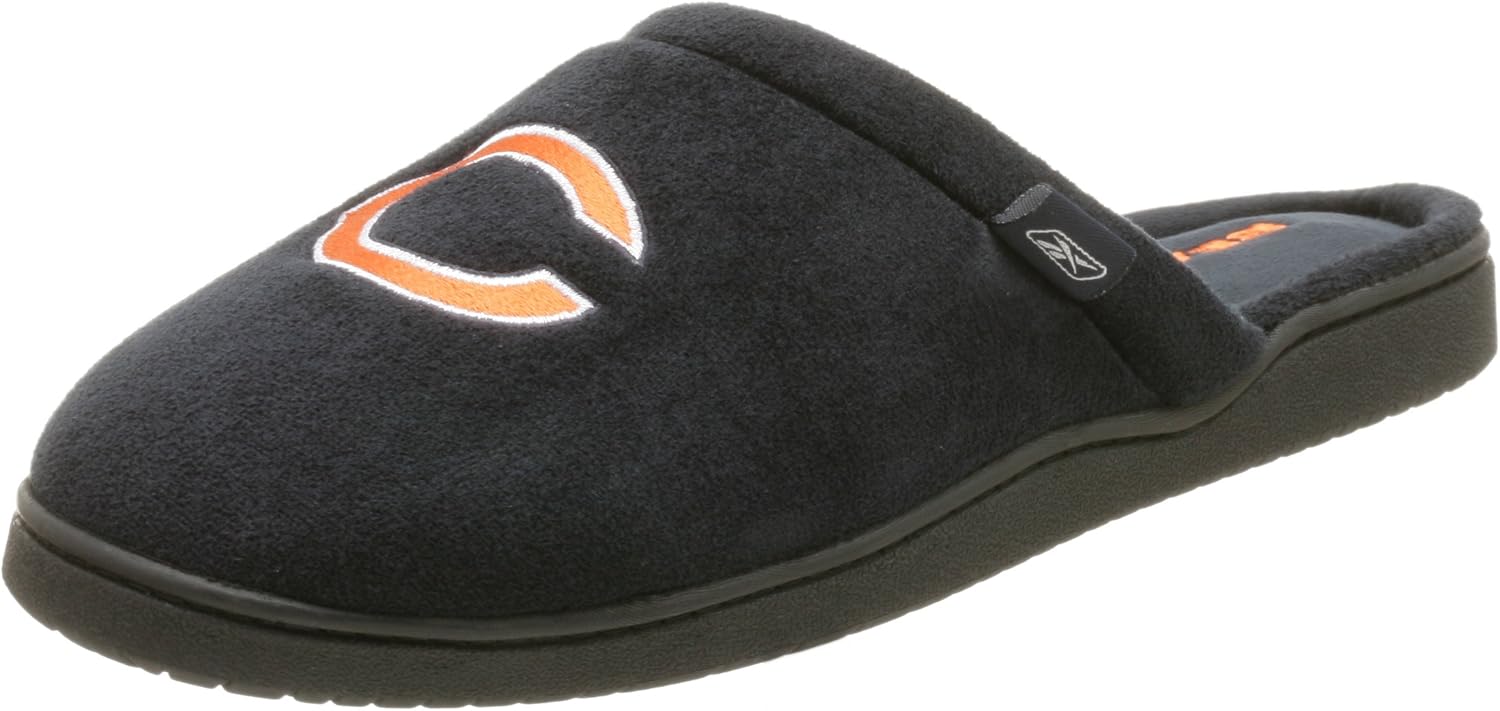 chicago bears slippers for men