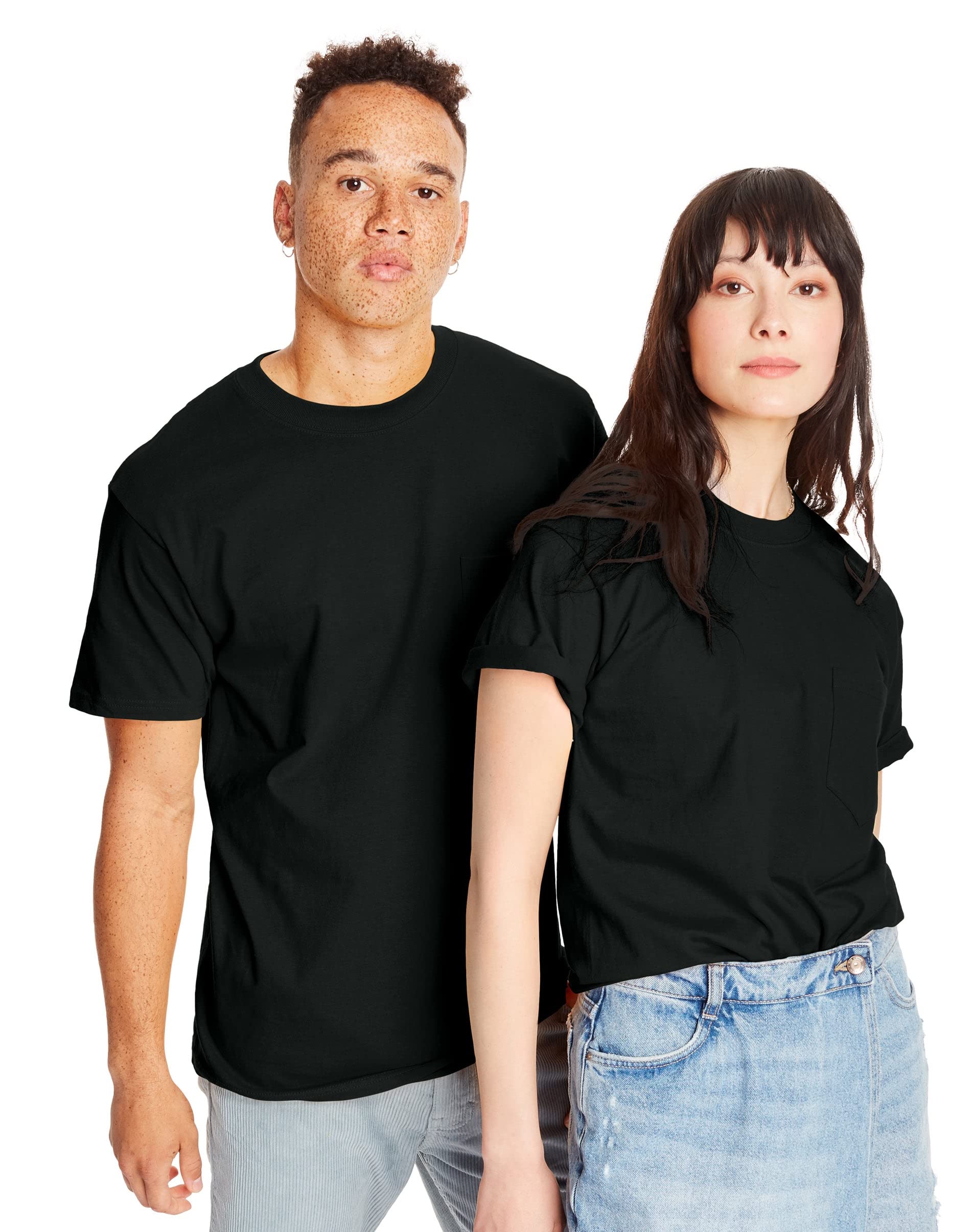 Hanes Men's Short-Sleeve Beefy T-Shirt with Pocket
