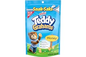 Teddy Grahams Honey Graham Snacks, 1- 8oz bag
