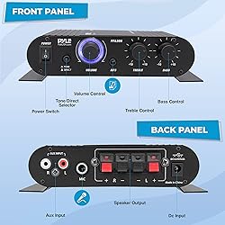 Pyle Power Home HiFi Stereo Amplifier - 90 Watt