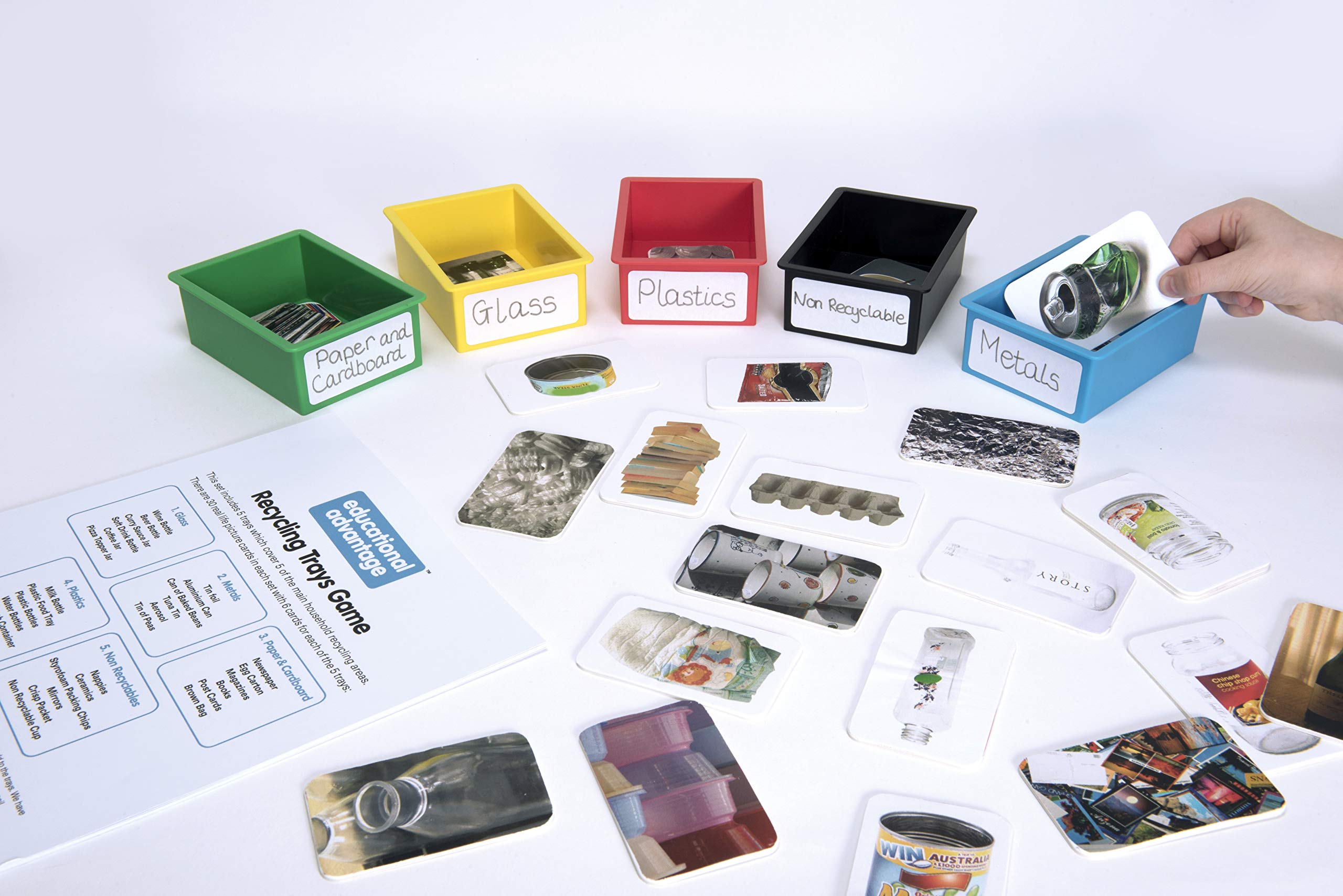 Educational Advantage Recycling Game: Sort & Learn, Ages 5+