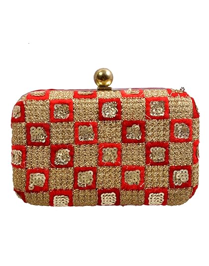 Duchess Handicraft Item Clutch (RED) (000606BG)