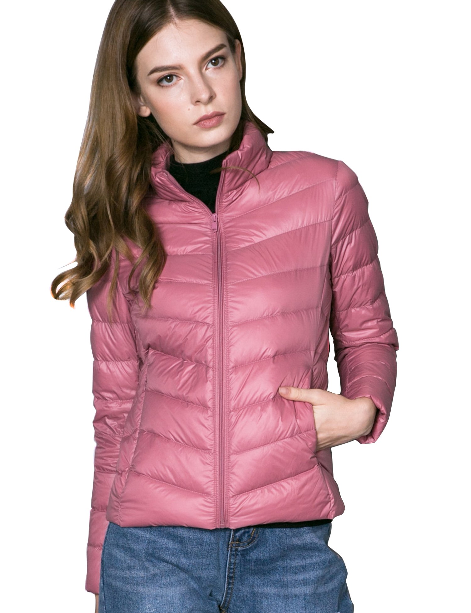 cherry chick down jacket