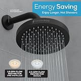 SparkPod Fixed Shower Head High Pressure Rain Brushed Nickel view 6