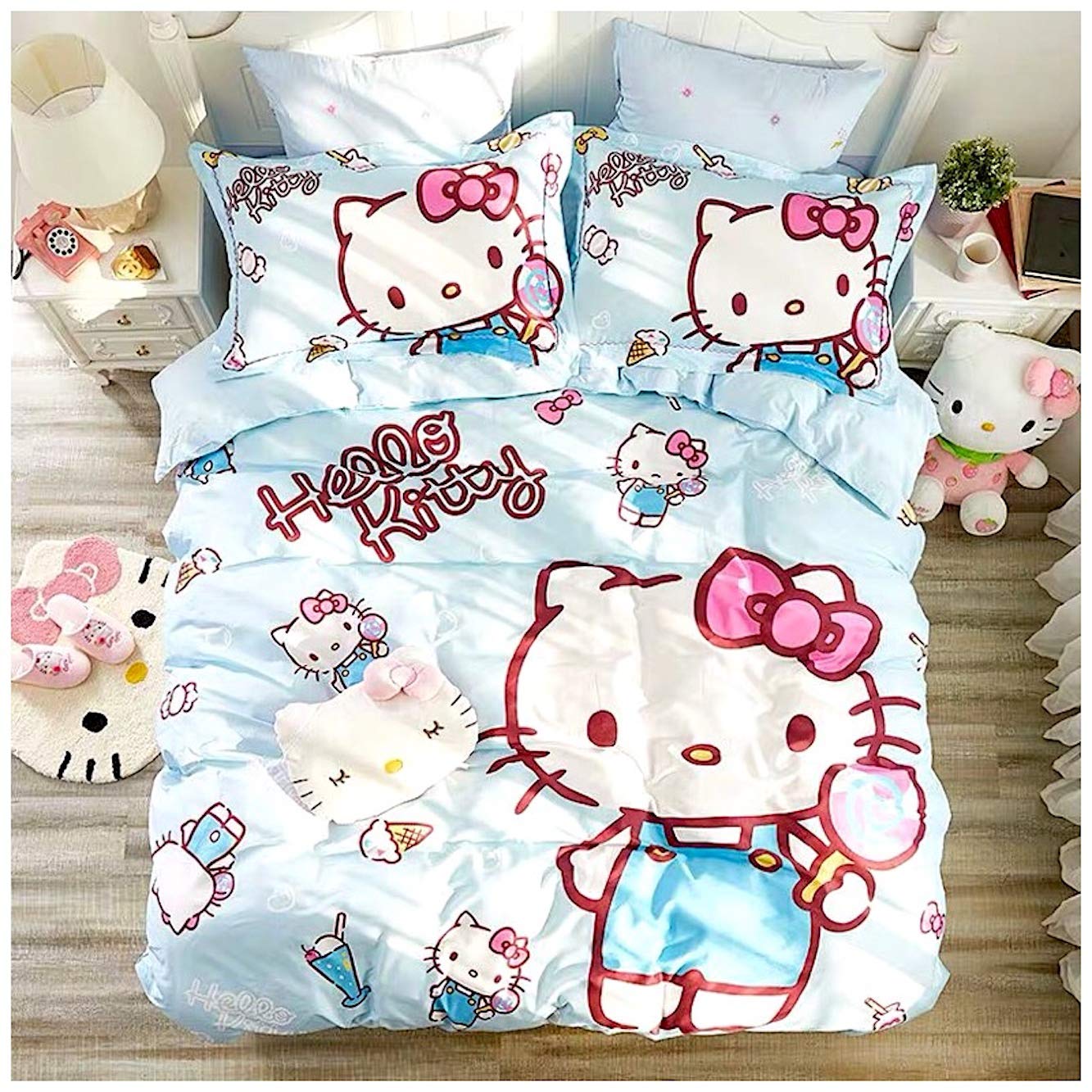 Best Hello Kitty Queen Bedding Cree Home
