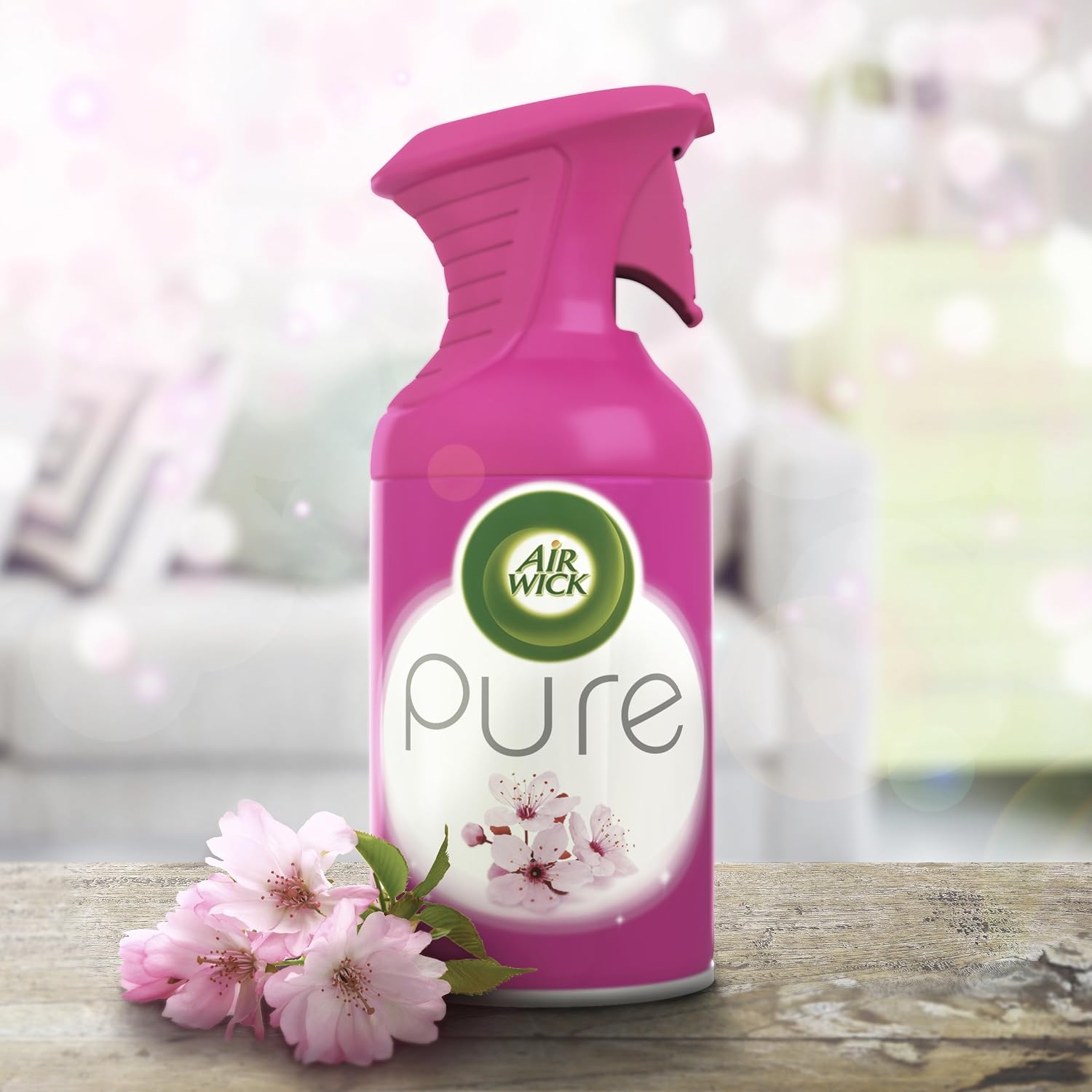Air Wick Air Freshener Room Spray CHERRY BLOSSOM , Pack of 6 - Image 5