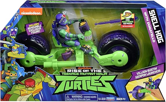 teenage mutant ninja turtles shell hog with michelangelo