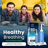 PLUSQMED Nasal Rinse Kit 300ml + 20 Saline Packets for Sinus Relief view 4